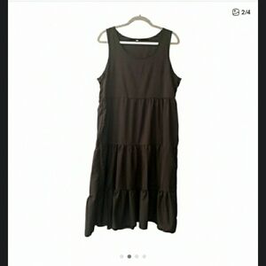 Elegant Black Sleeveless Dress